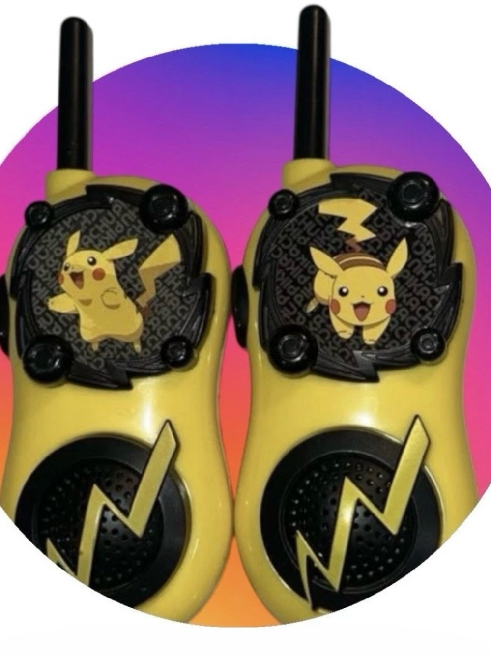 Walkie Talkies ~ Pokemon Pikachu ~ Work Good